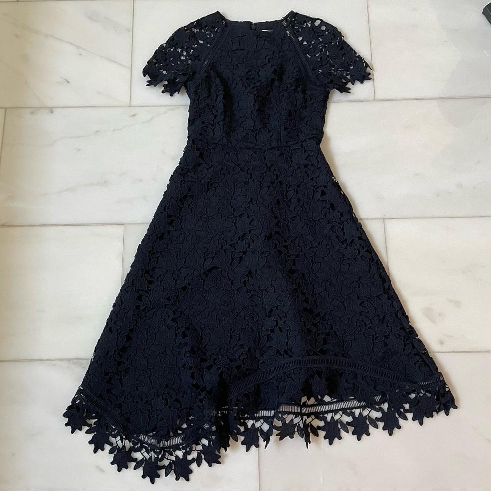 SOLD ❌ Navy Lace Dress